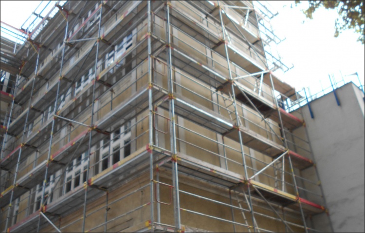 Fassade vor Sanierung