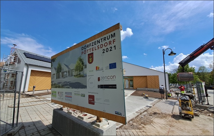 Neubau Dorfzentrum Pöttelsdorf