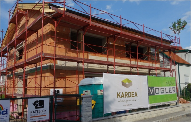 ökologischer Ziegelmassivbau
