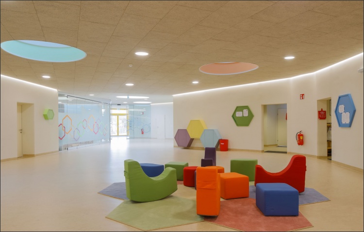 Umbau Schlosskindergarten Bad Vöslau (Copyright: Christian Husar/Kosaplaner)