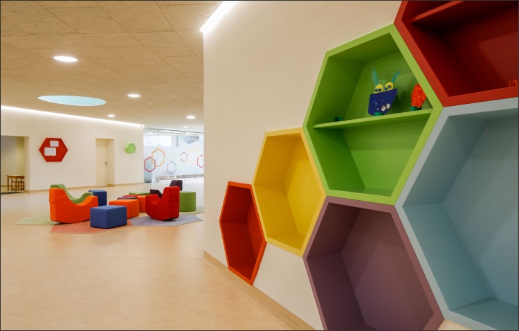Umbau Schlosskindergarten Bad Vöslau (Copyright: Christian Husar/Kosaplaner)